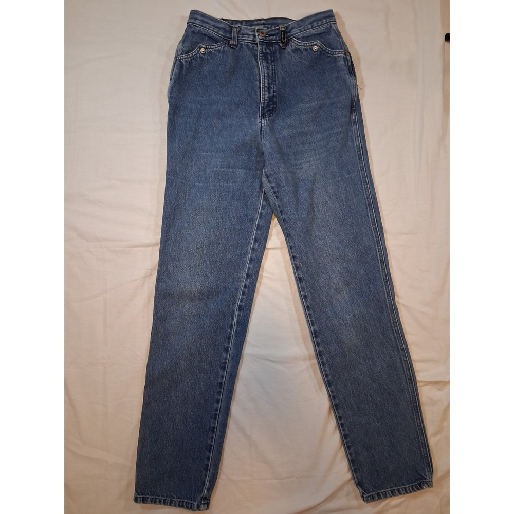 Vintage Rockies High Waisted Western Tapered Leg Blue Denim Jeans RS129AD0 11/12